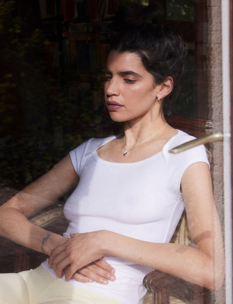 Collier Le Pétale agate