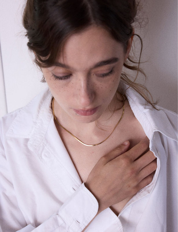 Necklace Le Tracé fin